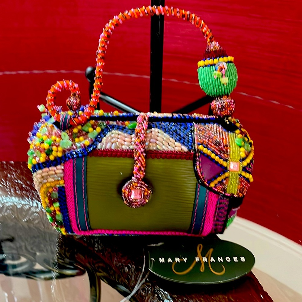 Mary Frances over the top handbag